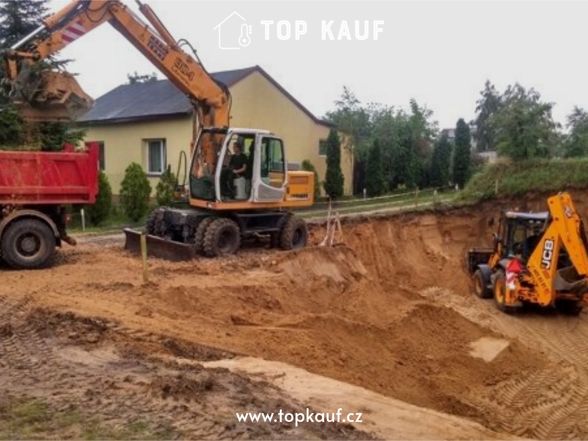 Výkopové práce Kladno